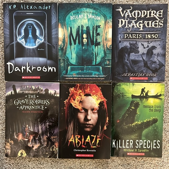 14 Scholastic children’s books. Age 8-12 Right in time for spooky season! - Picture 2 of 7